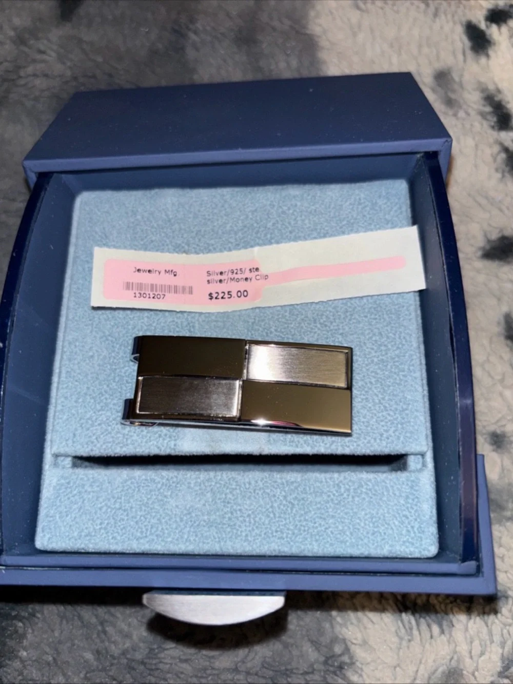 Classic Sterling Silver Money Clip - Polished Silver